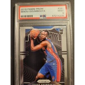 Sekou Doumbouya 2019 Panini Prizm  #261 PSA 9